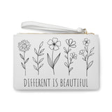 Different is beautiful Clutch Bag